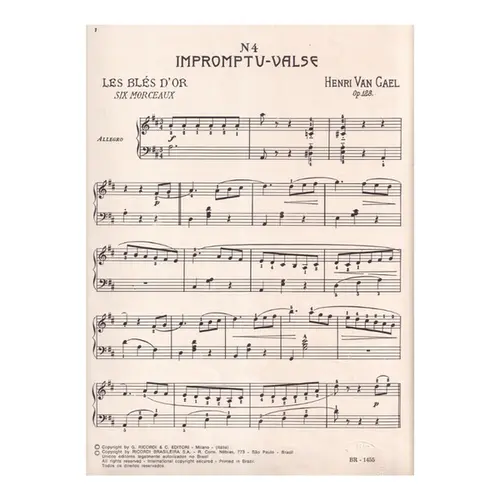 Impromptu - Valse Op.128 - Les Bles D'Or n.4