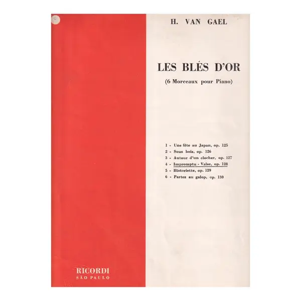 Impromptu - Valse Op.128 - Les Bles D'Or n.4