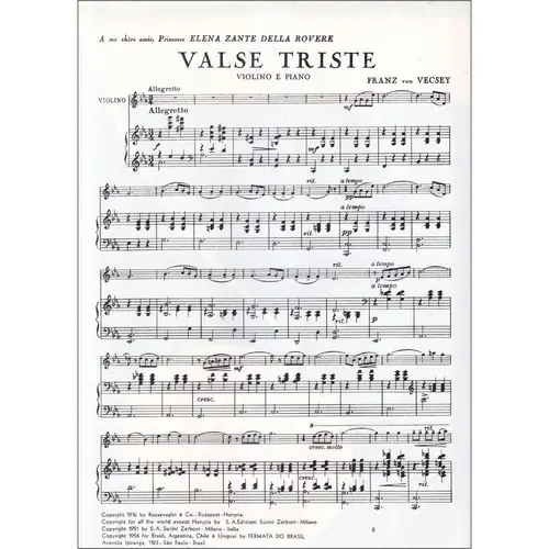 Valse Triste