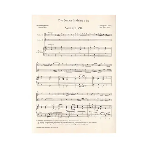 Due Sonate Da Chiesa A Tre