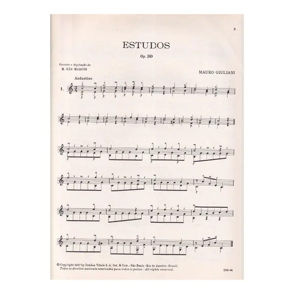 Estudos - Op.30