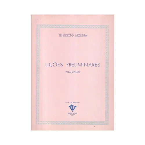 Lições Preliminares Para Violão