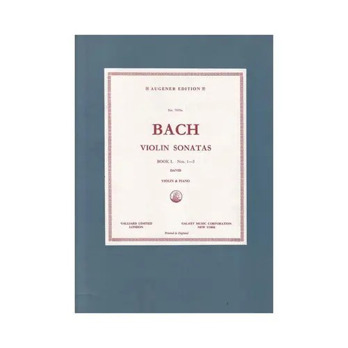 Violin Sonatas - Vol.1 (N.1-3)