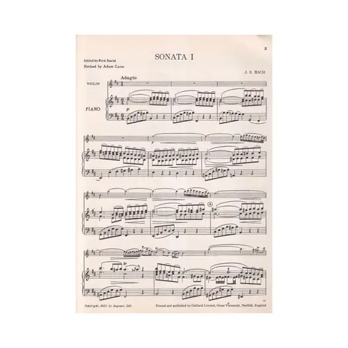 Violin Sonatas - Vol.1 (N.1-3)