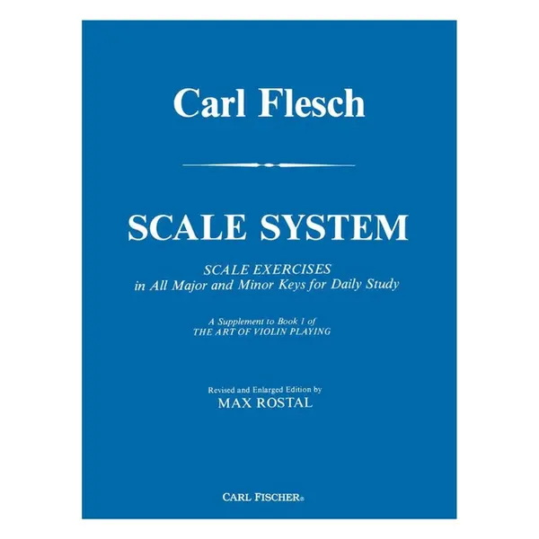 Scale system - Scale Exercises In All Major And Minor Keys For Daily Study - Violin