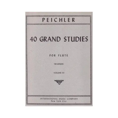 40 Grand Studies - Vol.3 (Flute)