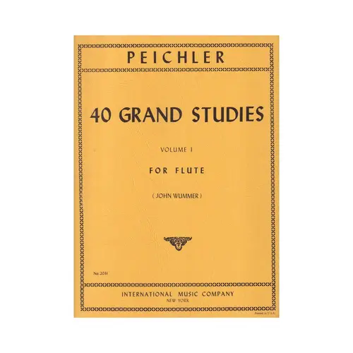 40 Grand Studies - Vol.1 (Flute)
