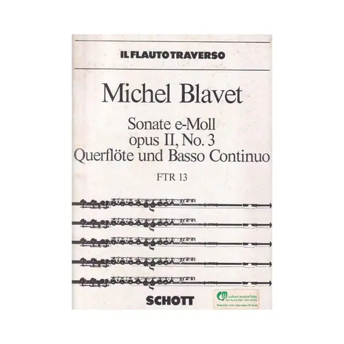 Sonate E Moll - Op.II N.3