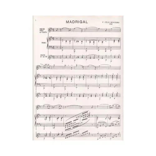 Madrigal - Exemplar Antigo