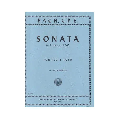 Sonata In A Minor - H.562