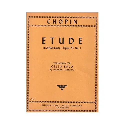 Etude In A Flat Major - Op.27 N.1