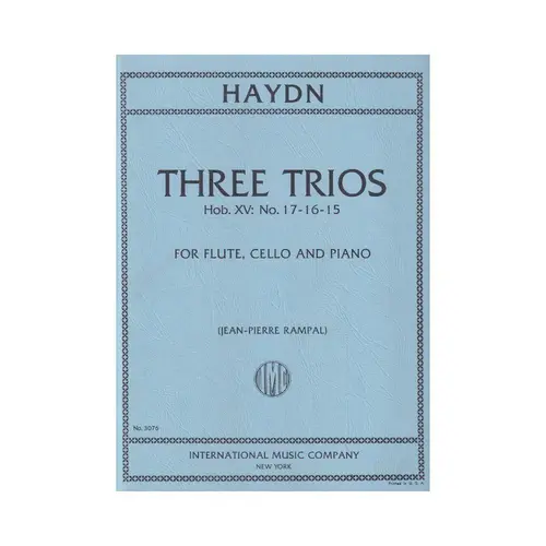 Three Trios - Hob.Xv:Ns.17/16/15