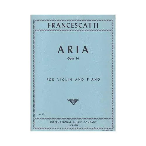 Aria - Op.14