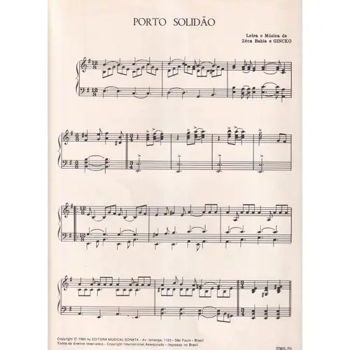 Porto Solidão - Exemplar Antigo