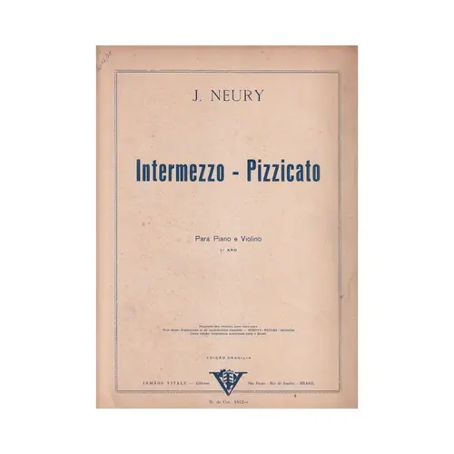Intermezzo-Pizzicato  (Edição Antiga)