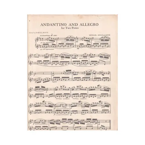 Andantino And Allegro