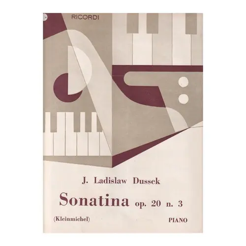 Sonatina - Op.20 N.3  (Edição Antiga)
