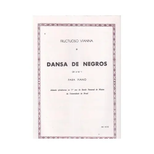 Dansa De Negros - Op.2 N.1