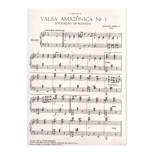 Valsa Amazonica N.1 Evocação De Manaus