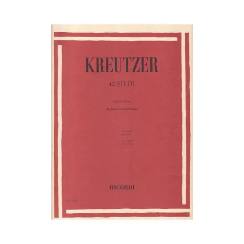 42 Studi Per Violino  ( Borciani )
