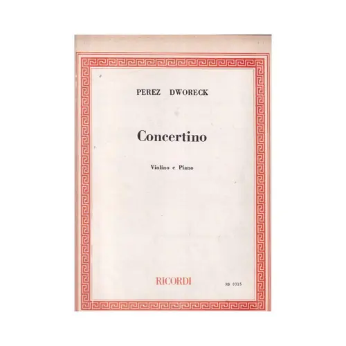 Concertino  (Violino E Piano)