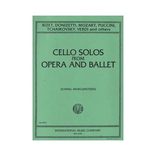 Cello Solos From Opera And Ballet
