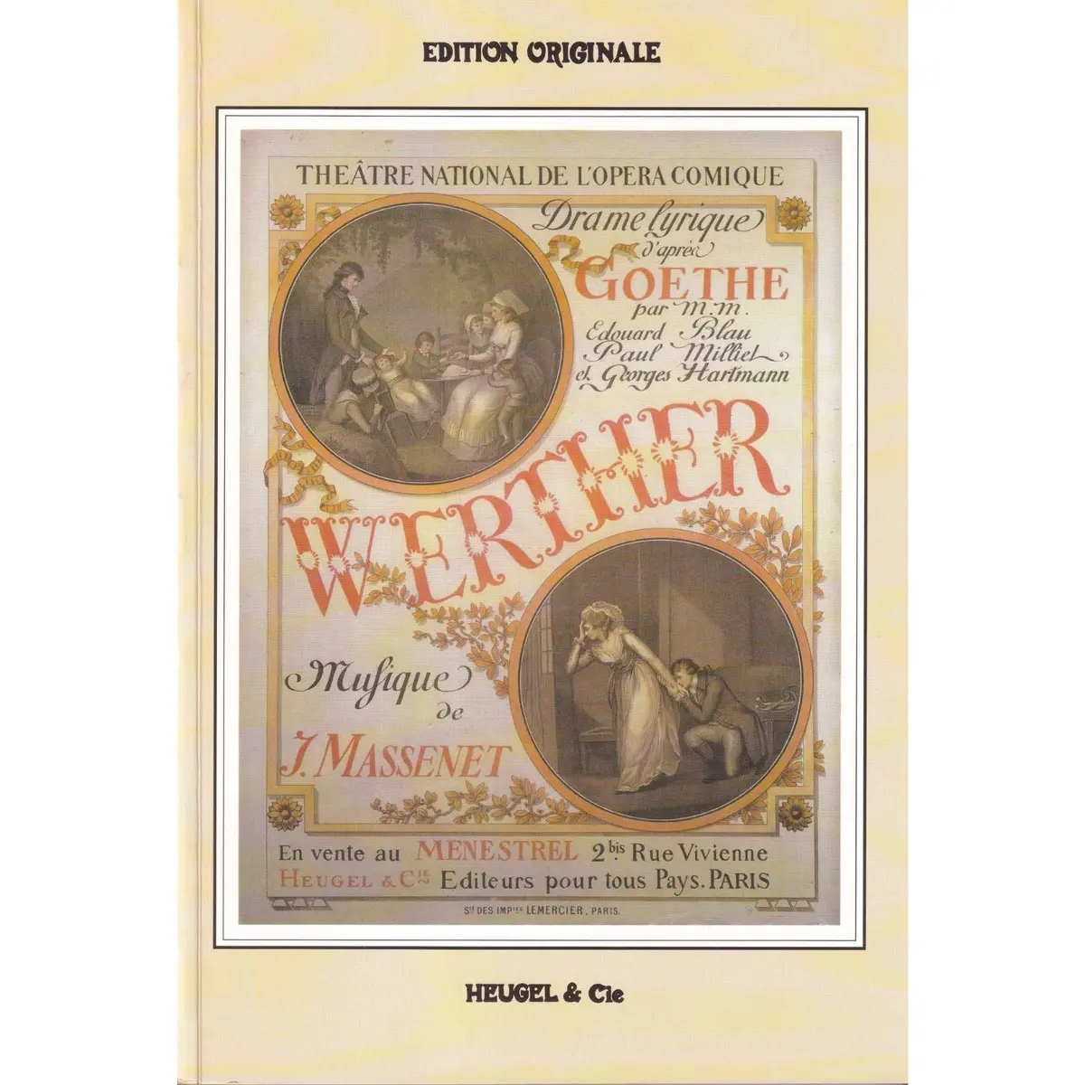 Werther - Vocal Score