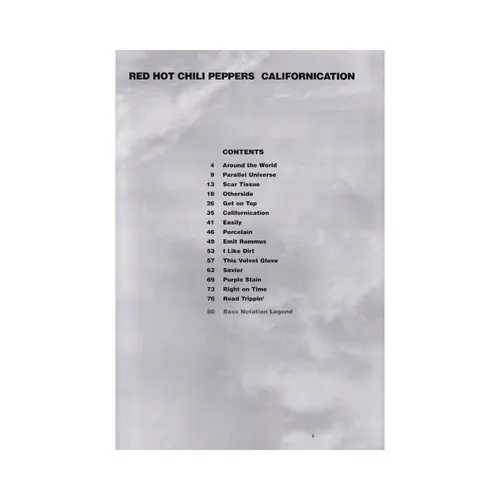 Californication (bass)