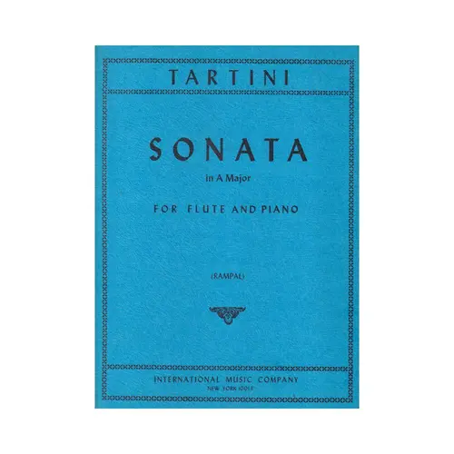 Sonata In A Major (Flute)