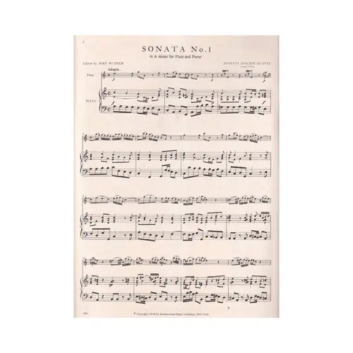 Three Sonatas (Flute)