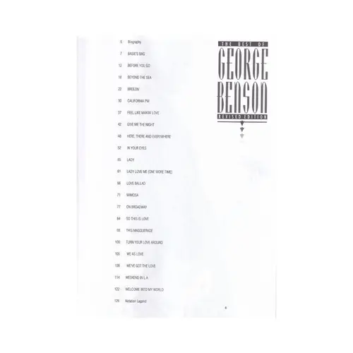 Best Of George Benson - Revised Edition