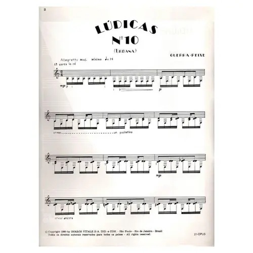 Ludicas N.10 - Urbana Para Violão
