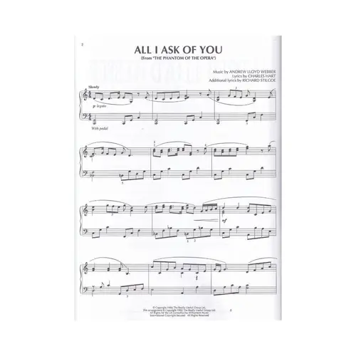 Andrew Lloyd Webber - Piano Solos