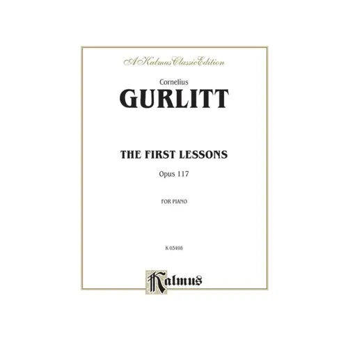 The First Lessons  - Op. 117 for Piano