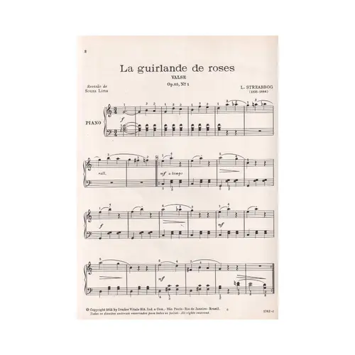 La Guirlande De Roses  - Op.65 N.1