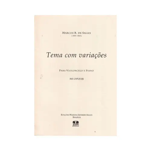 Tema Com Variações - Op. 81