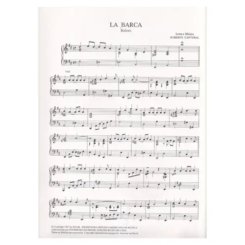 La Barca  - Bolero