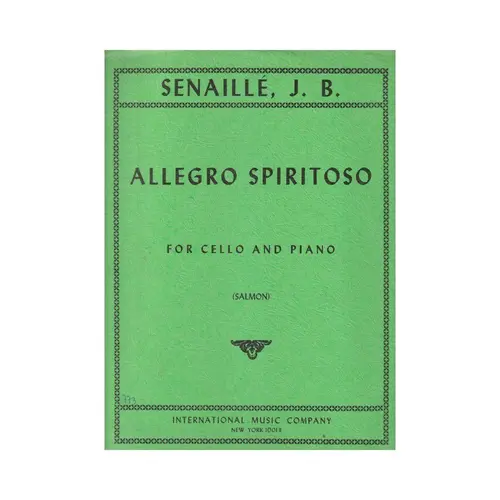 Allegro Spiritoso For Cello