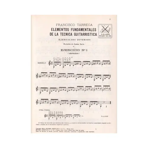 Elementos Fundamentales De La Técnica Guitarristica