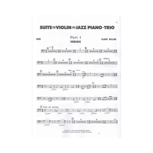 Suite For Violin And Jazz Piano