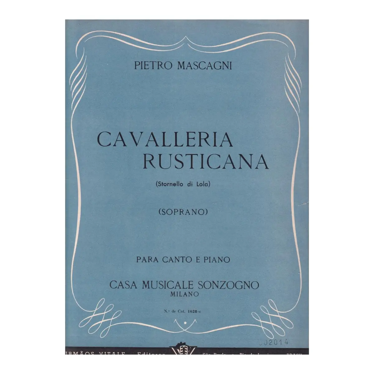 Cavalleria Rusticana - Stornello Di Lola