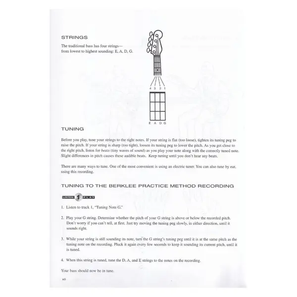 Berklee Practice Method - Bass