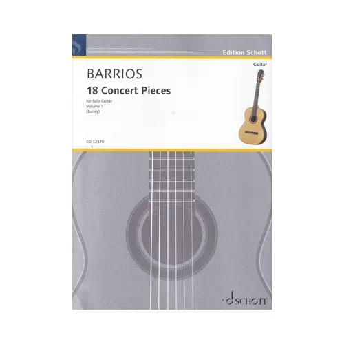 18 Concert Pieces for solo guitar Vol.1