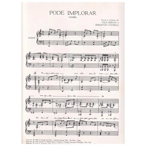 Pode Implorar  - Samba