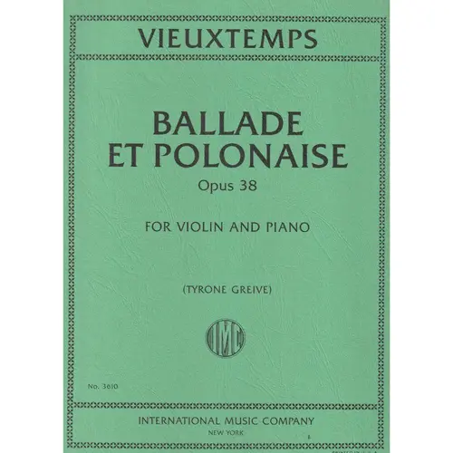 Ballade Et Polonaise Op.38