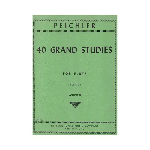 40 Grand Studies For Flute - Vol.2