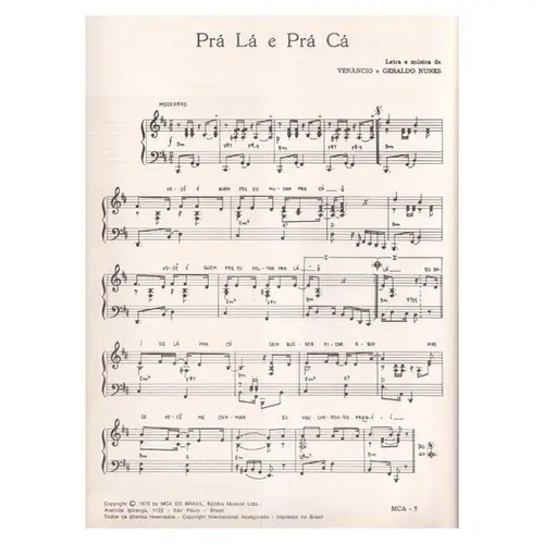 Prá Lá E Prá Cá  (Edição Antiga)
