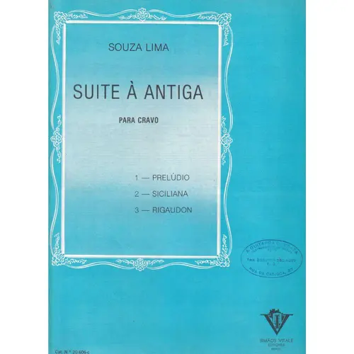 Suite A Antiga - Exemplar Antigo
