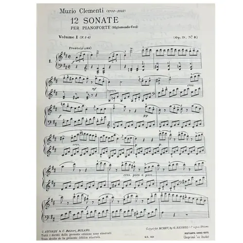 12 Sonate Vol.1 (1-6)