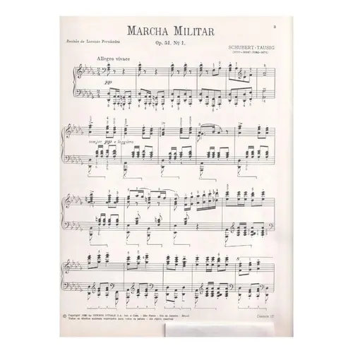 Marcha Militar-Op.51-N.1